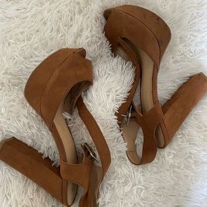 Brown heels
